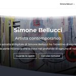Il sito web dell’artista Simone Bellucci